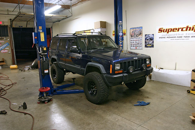 Jeep xj swaybar drop #2